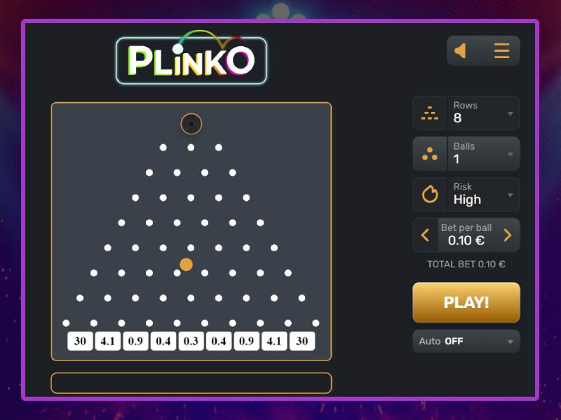 Tema y símbolos de la tragaperras Plinko Gaming Corps