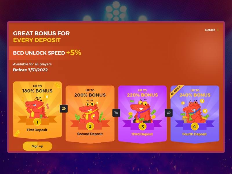 Bonus e promozioni del Gioco BC