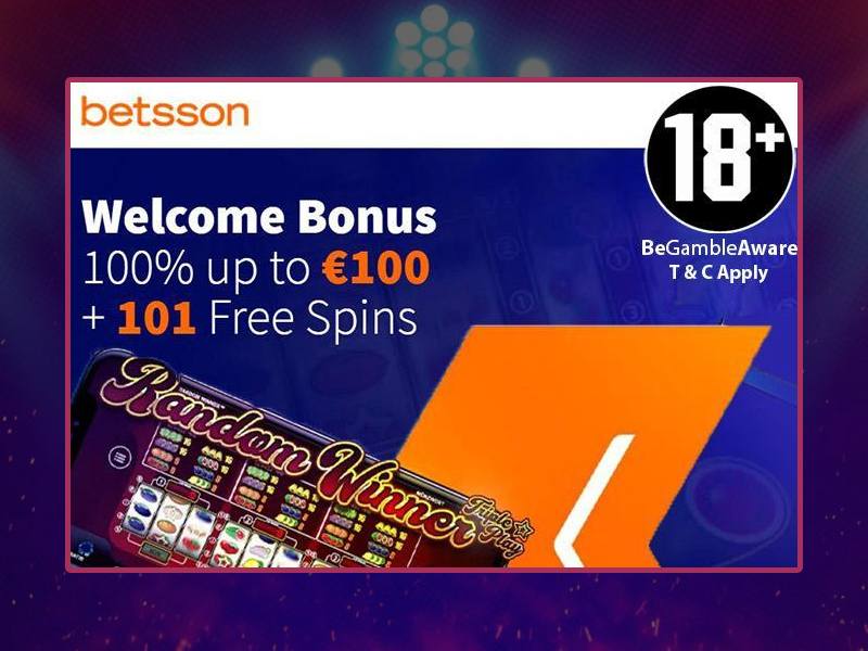 Bônus e promoções da Betsson