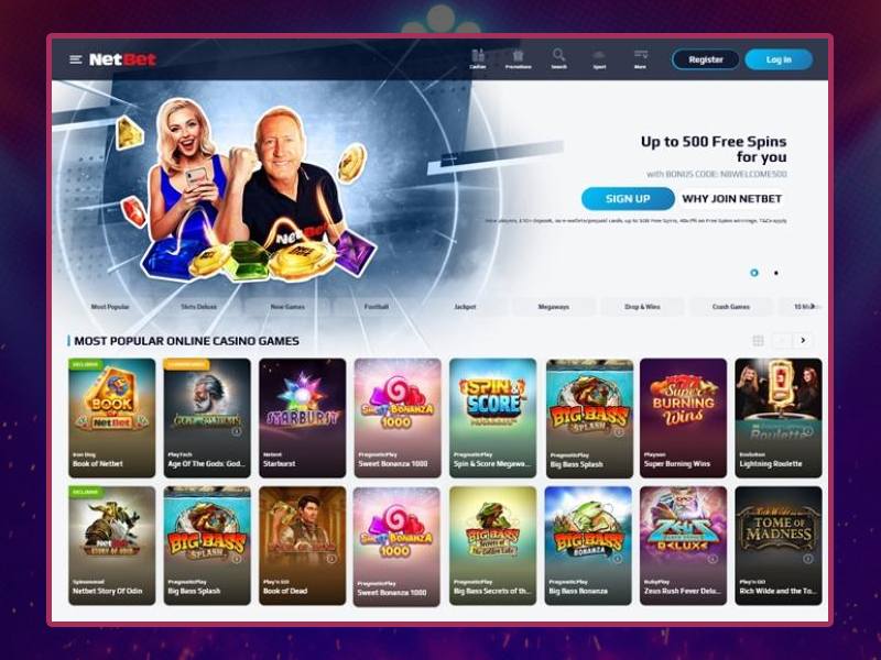 Advantages of playing at NetBet online casino